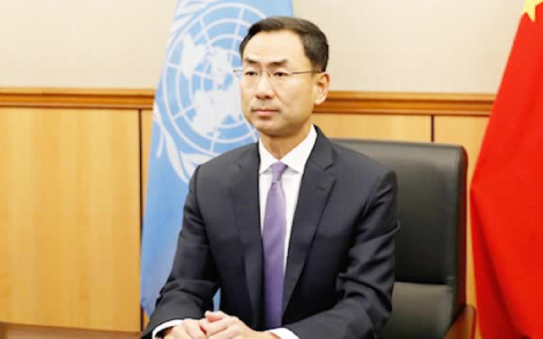 耿爽在联合国正面硬刚德国代表:别了,霍伊斯根大使!