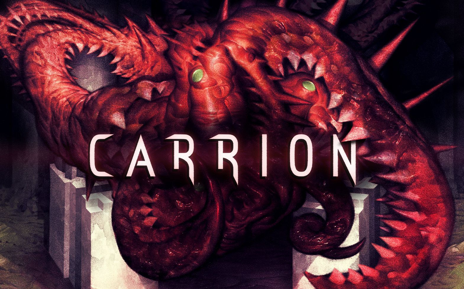 红怪carrion 全流程实况解说 像素风逆向恐怖创意类游戏 创意过后就