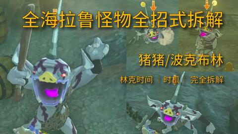 【王国之泪】速杀boss你就亏了(3)《猪猪:波克布林》招式完全拆解