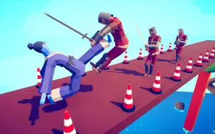 Video herunterladen: 全面战争模拟器：跆拳道 1V3 🥋 _ Totally Accurate Battle Simulator TABS