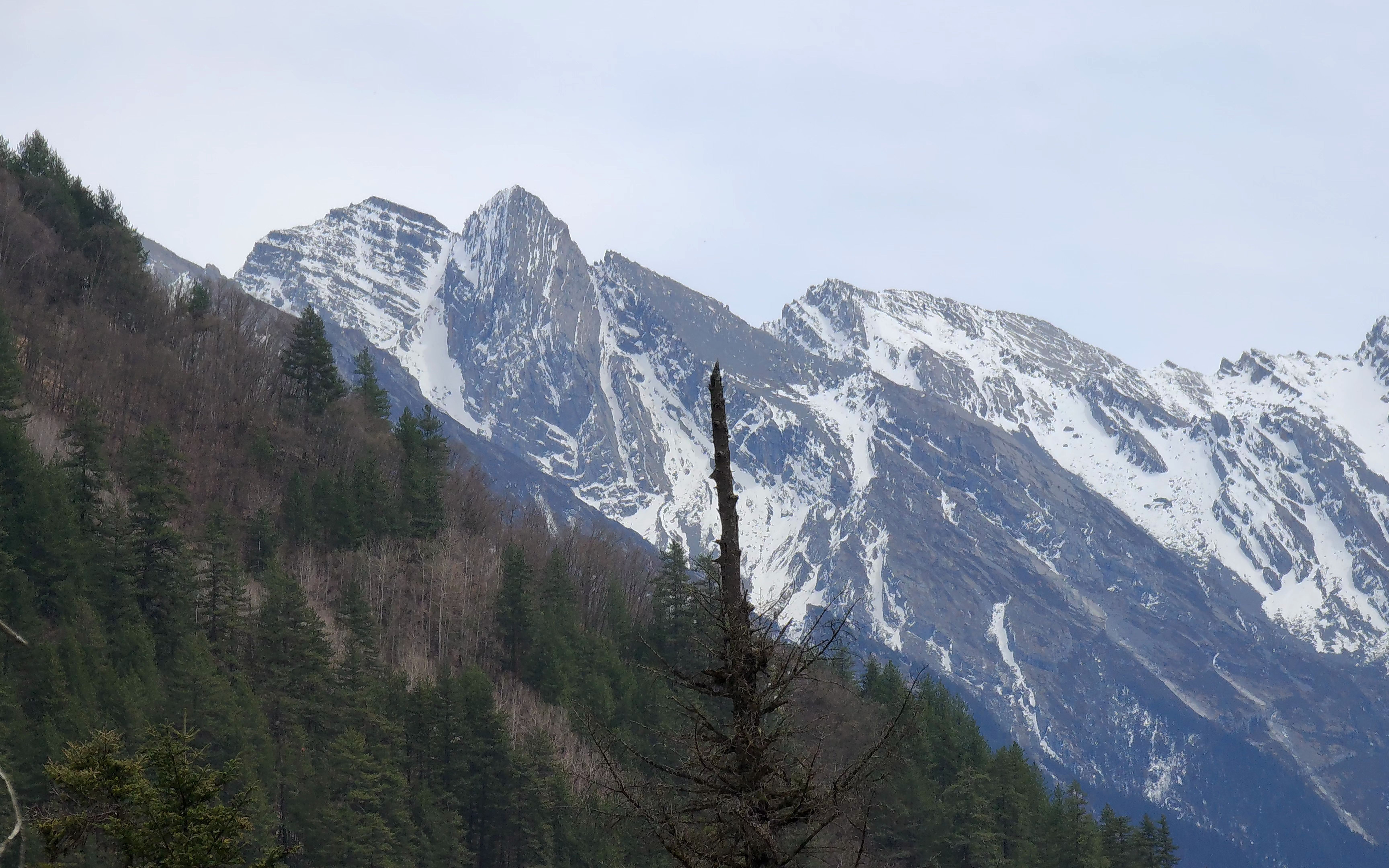小米11ultra实拍雪山