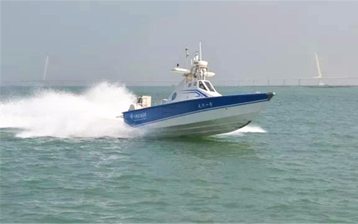 我国造世界最快无人艇时速近百公里有图纸都仿不出