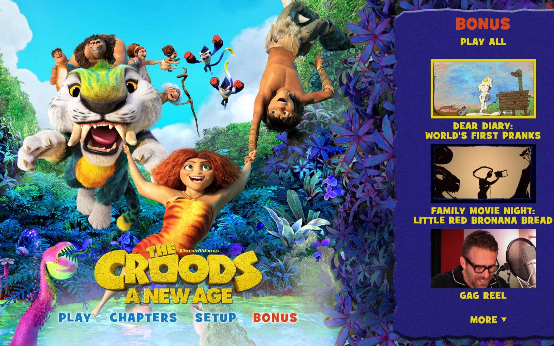 [图]超清英字花絮《疯狂原始人2/The Croods: A New Age》