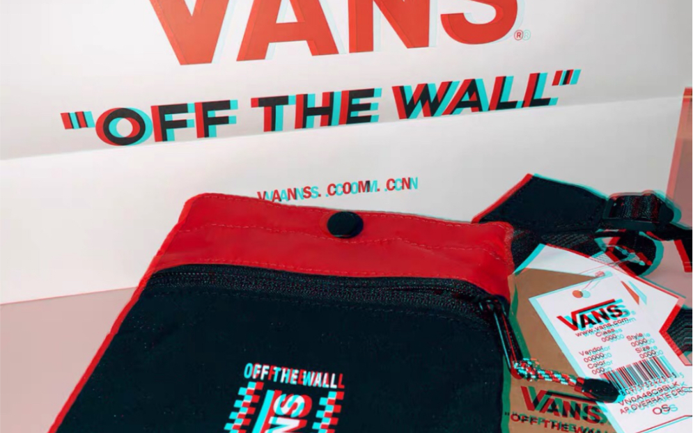 好物推荐 vans 百元入范斯斜挎背包哔哩哔哩bilibili