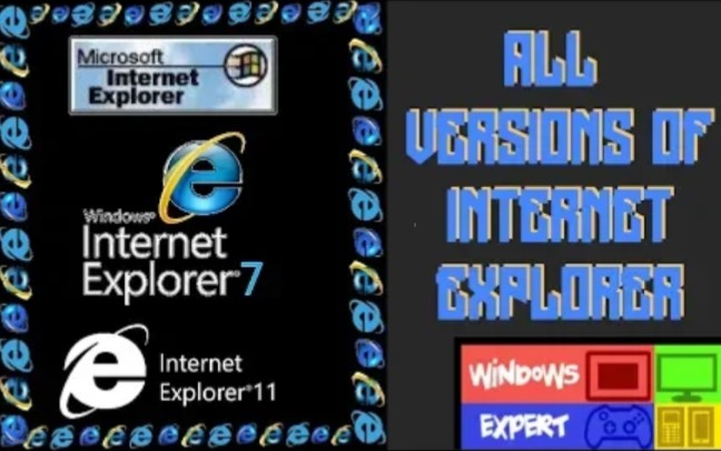 [转载]历代Windows Internet Explorer哔哩哔哩bilibili