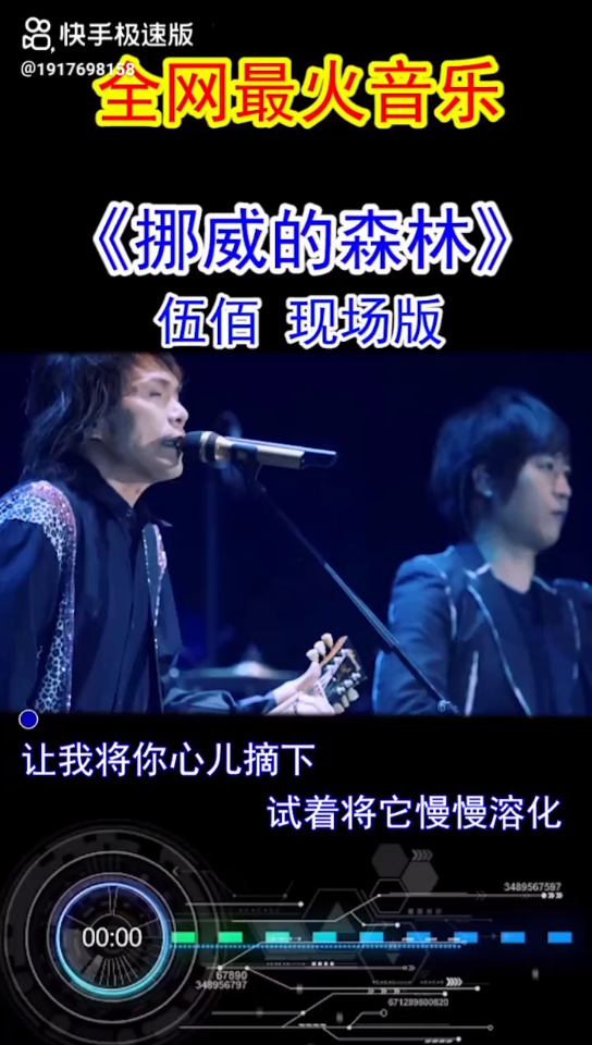 活动作品伍佰挪威的森林