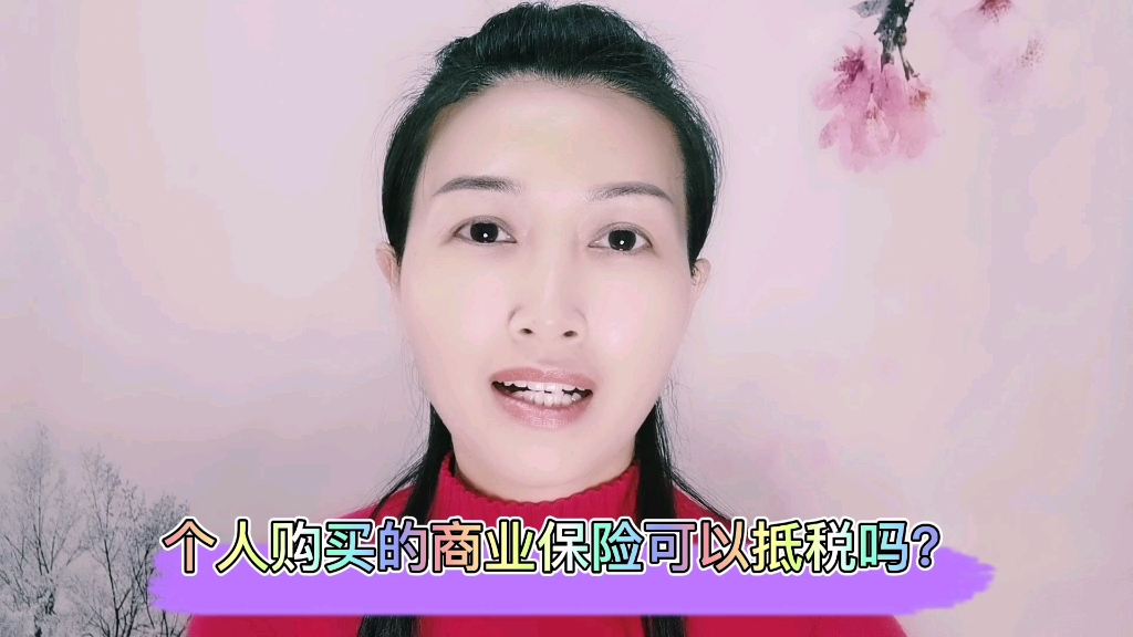 个人购买的商业保险可以抵税吗?哔哩哔哩bilibili