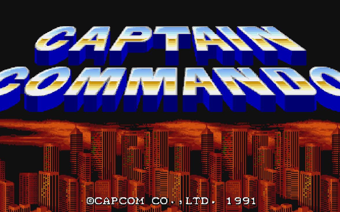 [图]【视频通关】名将 CAPTAIN COMMANDO（ARC）极速通关&贪分通关