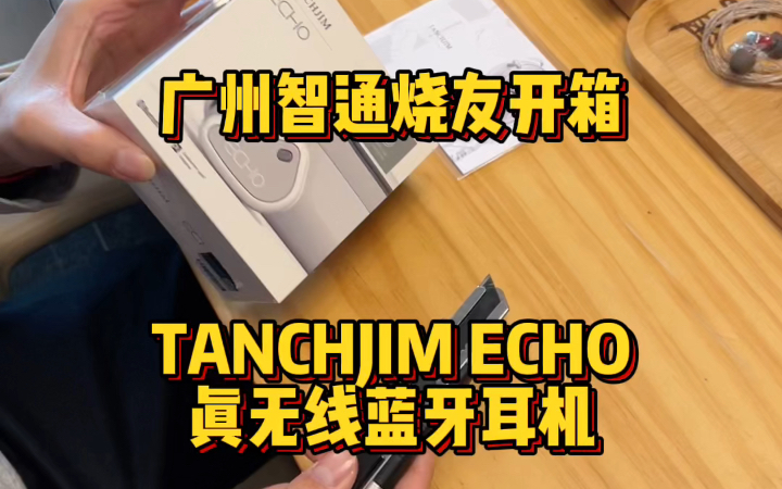 广州智通烧友开箱 TANCHJIM ECHO真无线蓝牙耳机哔哩哔哩bilibili