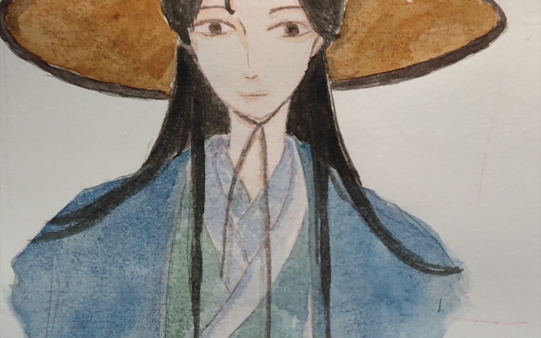 水彩山河令里的阿絮我不要点高光了