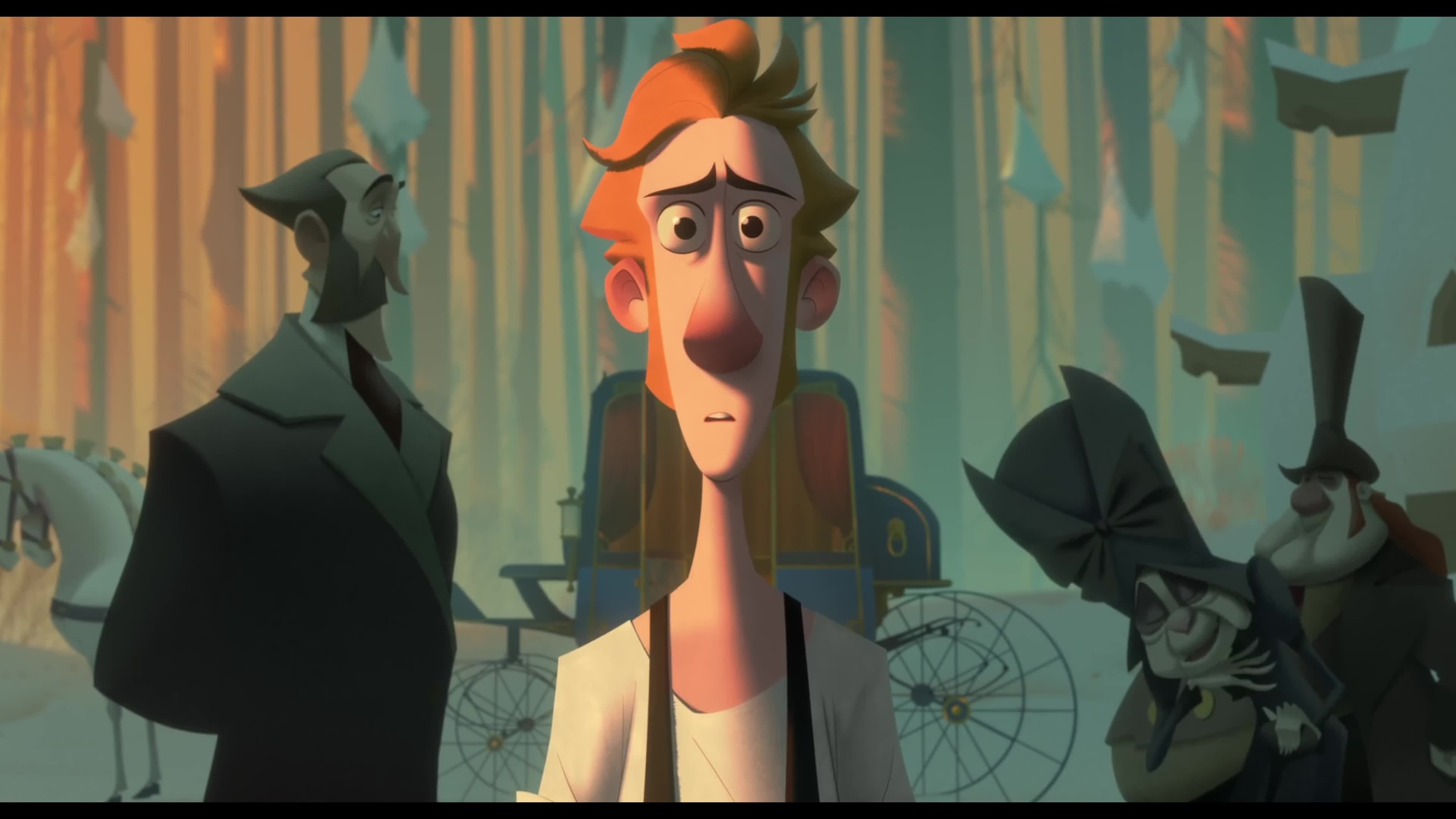 4k克劳斯圣诞节的秘密影画视觉与配乐