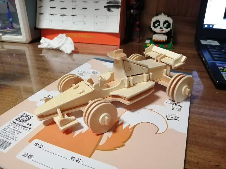 玩具评测第二季第二十一期木制垃圾拼插模型f1