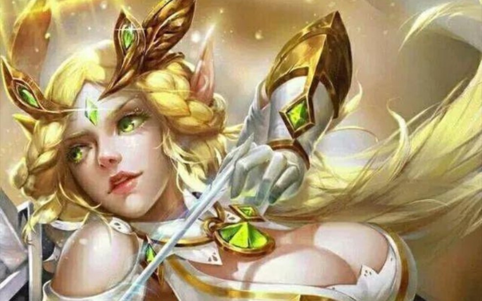 王者荣耀-新版法装艾琳12杀8辅不死站撸