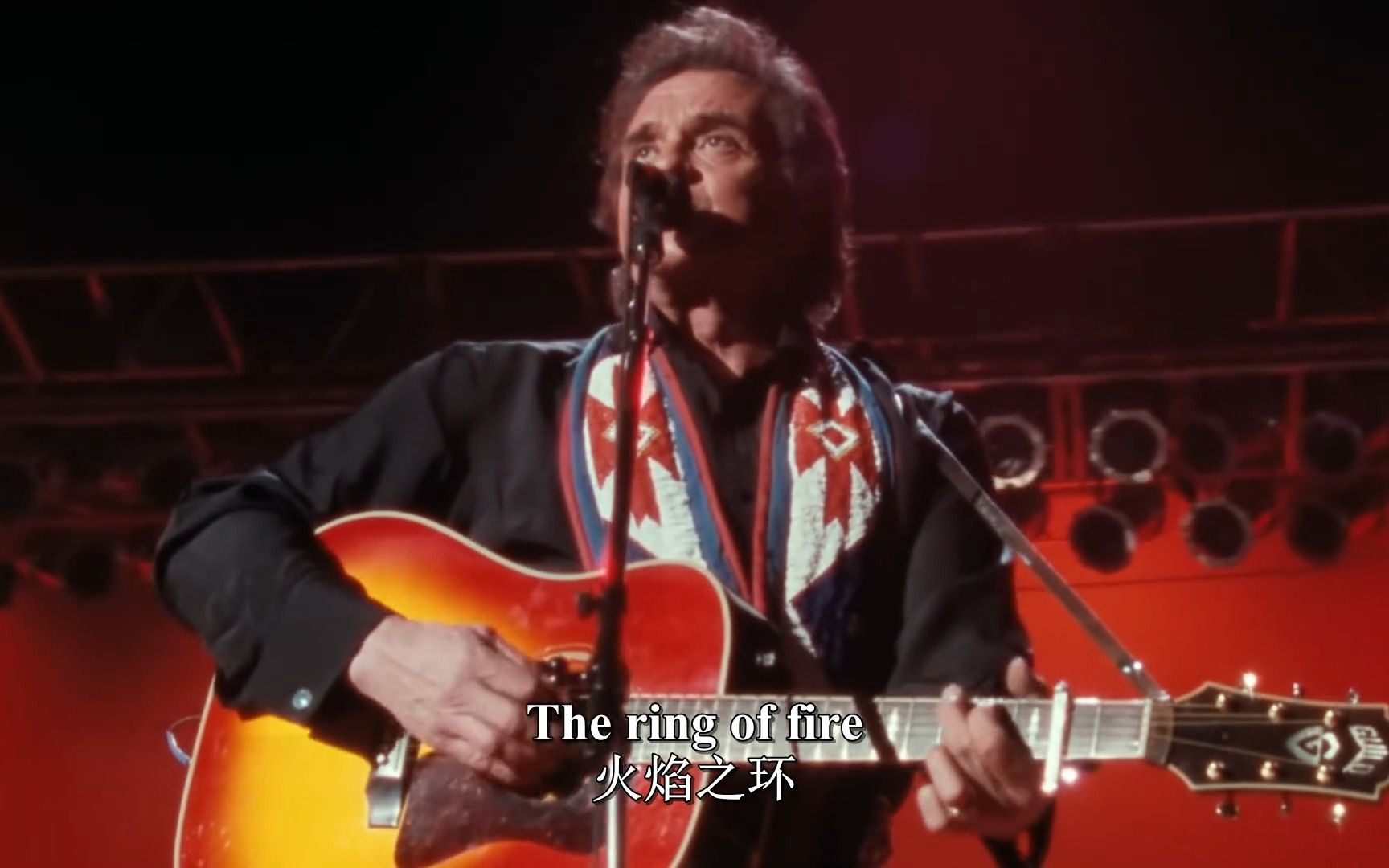 [图]The Highwaymen - Ring of Fire & Folsom Prison Blues 中英字幕