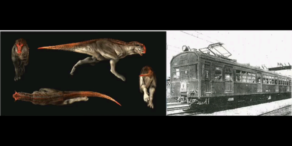 [生死决斗/巅峰对决/论战]《原始杀戮:灭绝》食肉牛龙vs火车