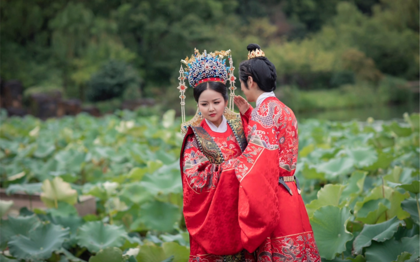 [图]貌合神离的明制婚服…因为不是真cp