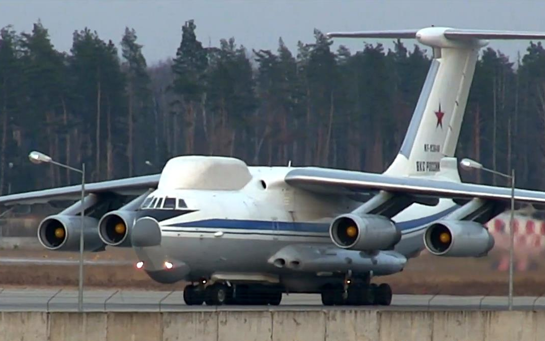 國家空中戰略指揮機 - 伊爾-82(伊爾-76vkp)日常飛行訓練(2021/4)