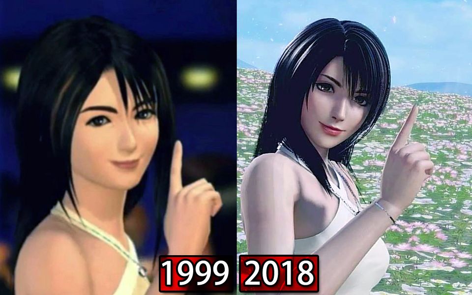 [图]【最终幻想8】20年前&20年后对比，FF8进化！【重现魔女战】