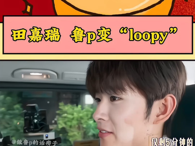 田嘉瑞 这下鲁p真变“loopy”了哔哩哔哩bilibili