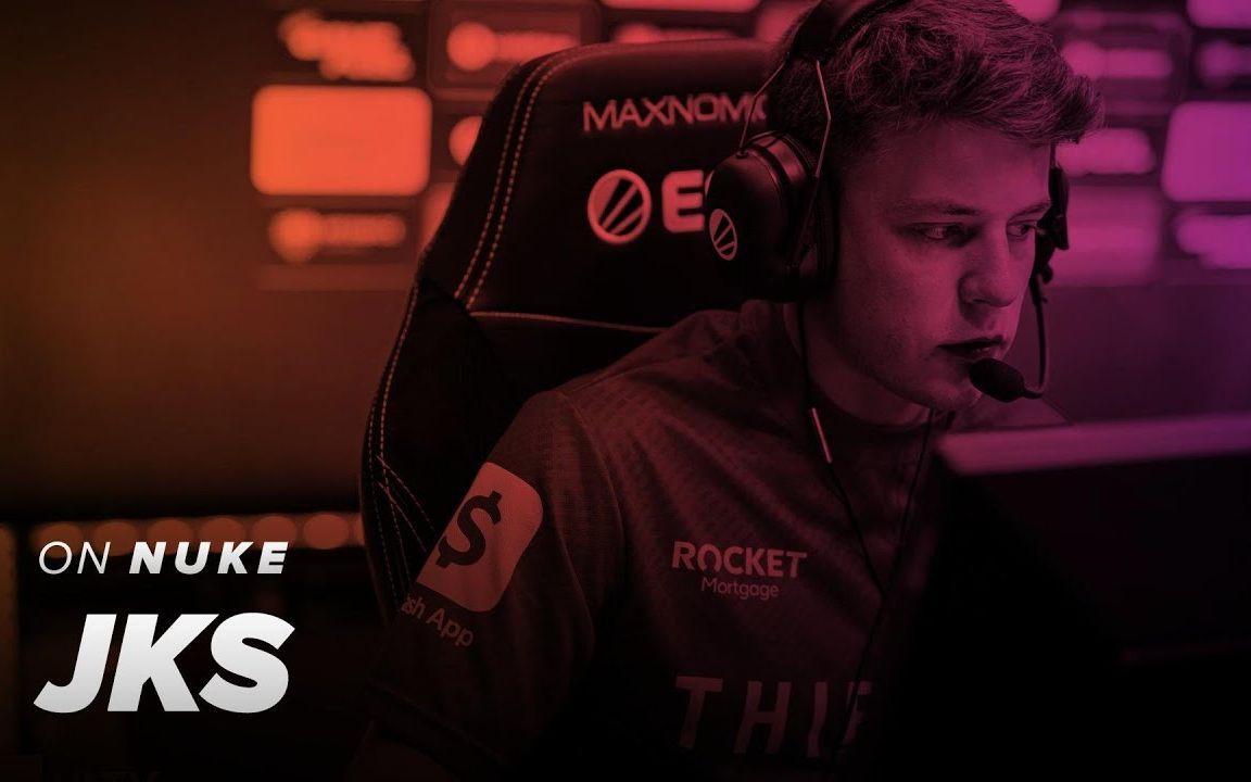 【csgo】pov 100 thieves jks vs cloud9 34 frags nuke @blast