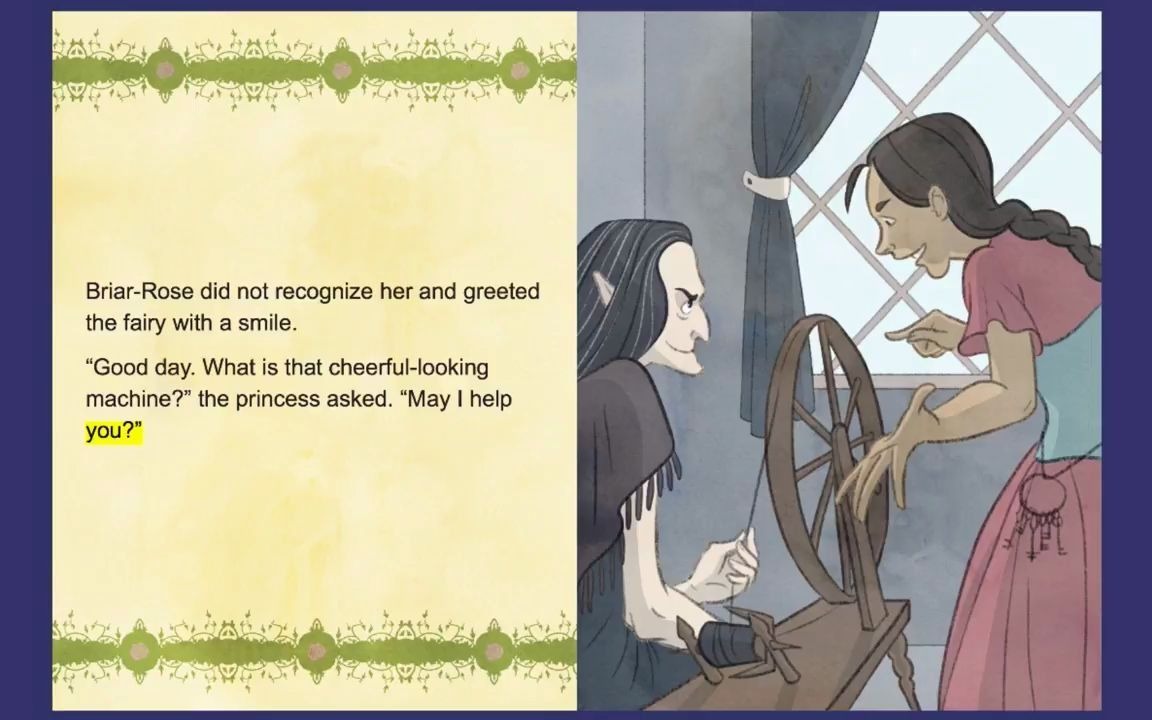 [图]Little Briar-Rose #ReadAlong Storybook Video For Kids