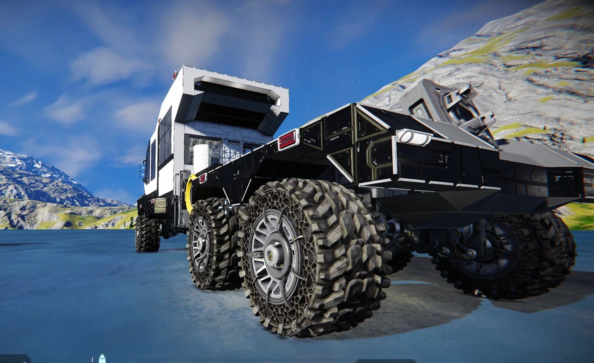 越野重型运输卡车