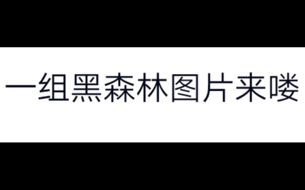 [图]哦，这可能是唯一过审的一组黑森林了，绅士们请慢用