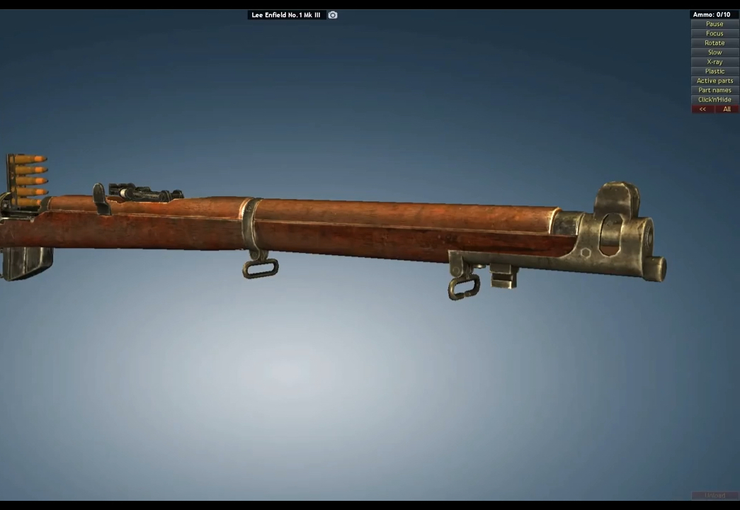 英国 李-恩菲尔德（Lee–Enfield）步枪 工作原理 与 内部透视