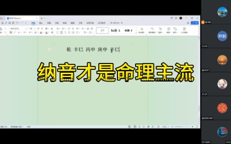 纳音才是命理主流哔哩哔哩bilibili