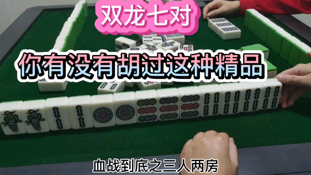 四川麻将:双龙七对!你有没有胡过这种精品?!哔哩哔哩bilibili