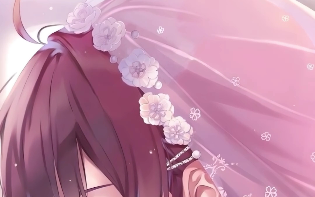 头披婚纱的加藤惠,你想要吗