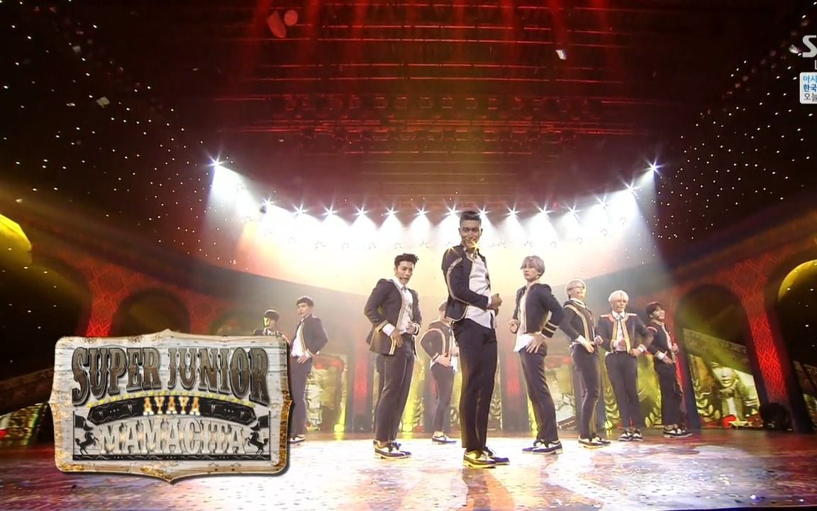 Super Junior《MAMACITA》140914 人气歌谣哔哩哔哩bilibili