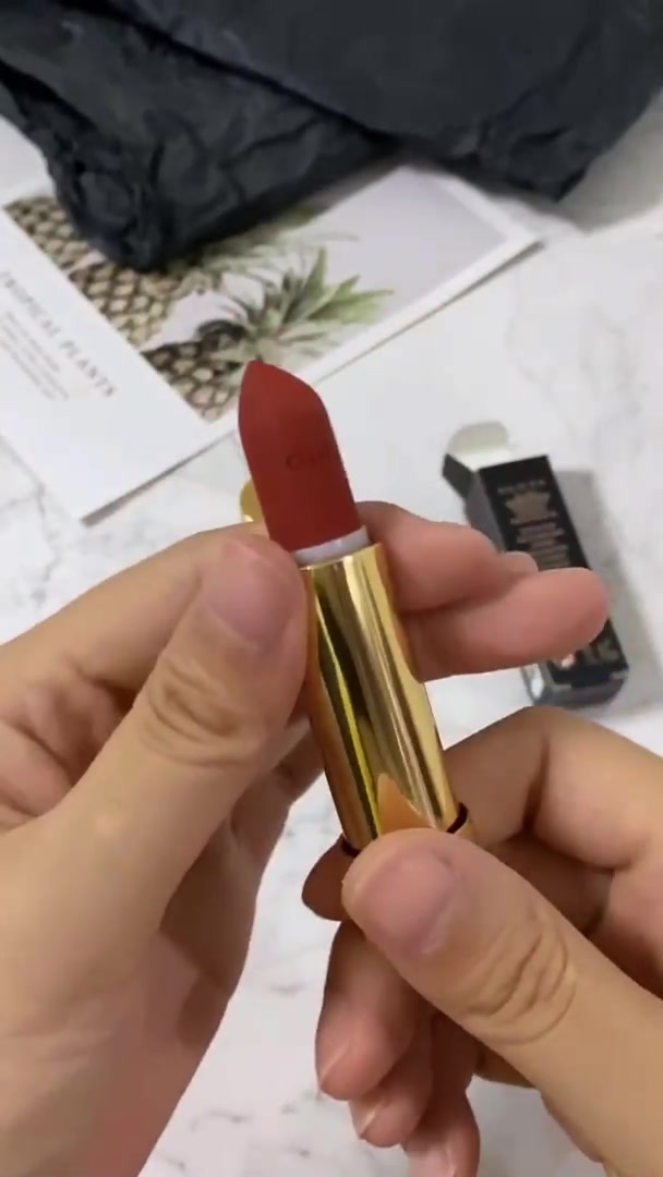 古驰gucci金管505哑光无滤镜试色 宠爱变美节_哔哩哔哩_bilibili