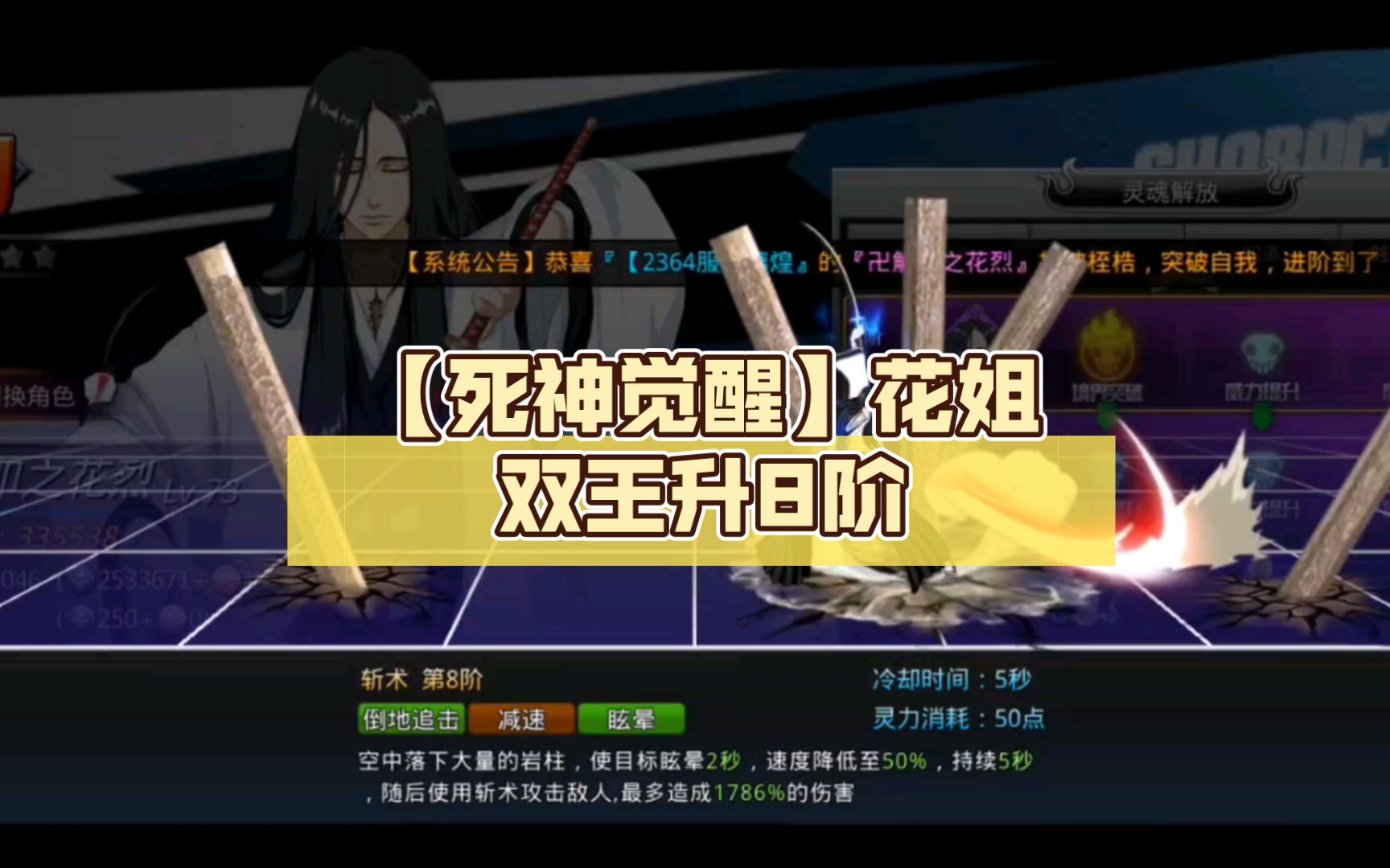 【死神觉醒】花姐双王升8阶