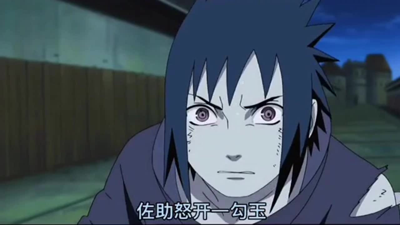 火影忍者:写轮眼开眼唯独佐助开一勾玉,佐助的心理承受能力最强