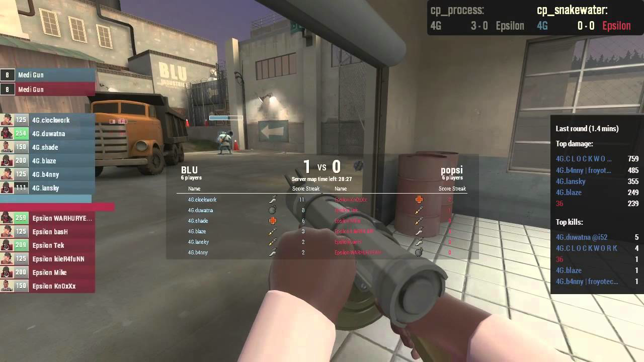 【teamfortress.tv】i52 Knockouts UB Final: 4G vs. Epsilon军团要塞2