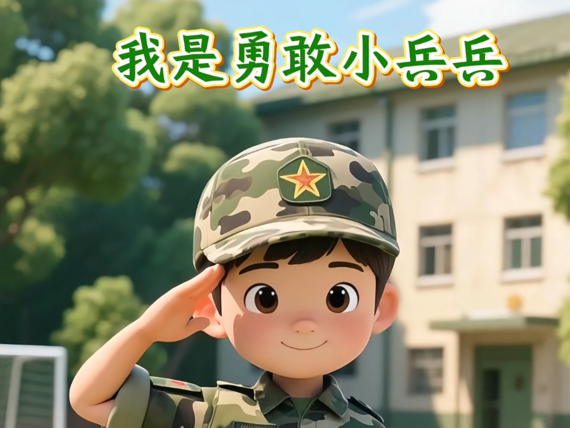 我是勇敢小兵兵!
