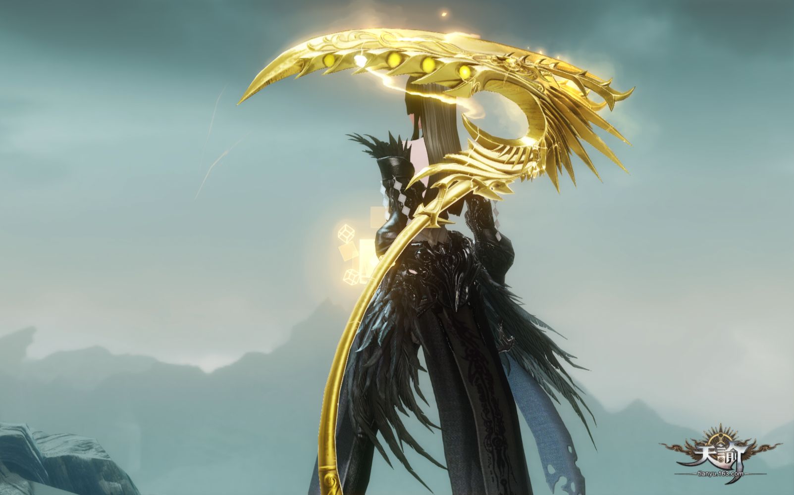 天谕金光闪闪的新春时装武器实录