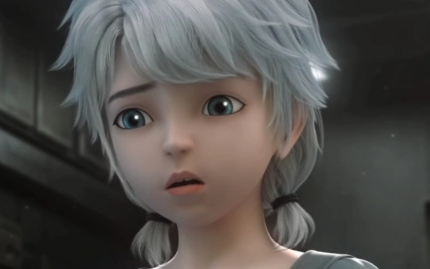 《灵笼》小时候的冉冰也太可爱了吧!