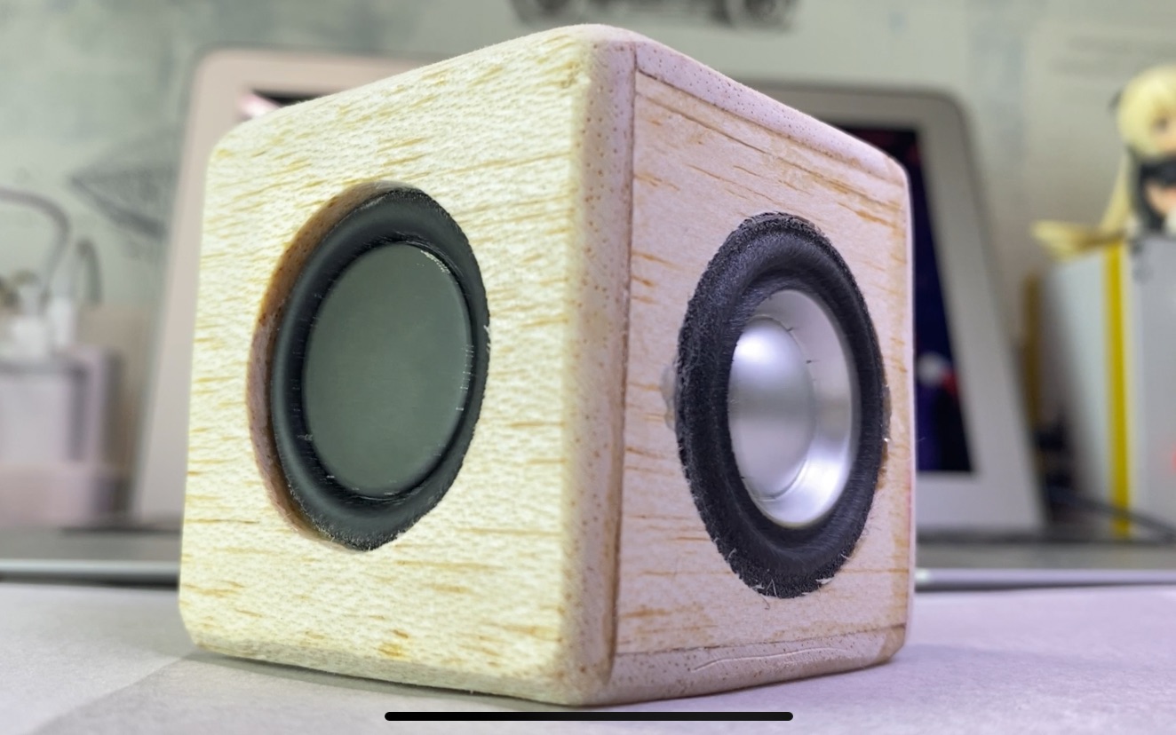 diy小型蓝牙音箱 手工制作mini无线喇叭低音炮_哔哩哔哩_bilibili