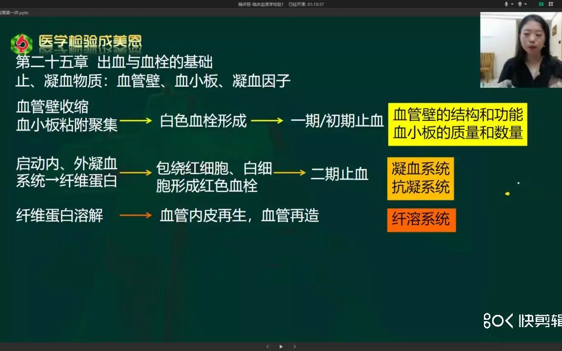 凝血瀑布学说——医学检验讲师(成美恩)哔哩哔哩bilibili