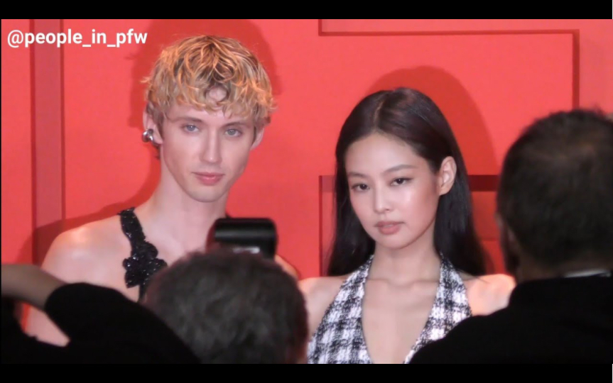 jennie kim & troye sivan | the idol afterparty in cannes film