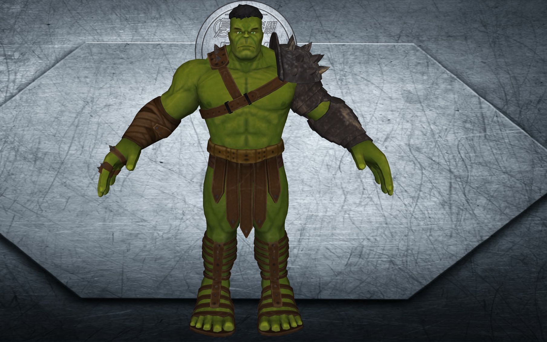 《复仇者联盟》3d英雄人物绿巨人设计_哔哩哔哩_bilibili