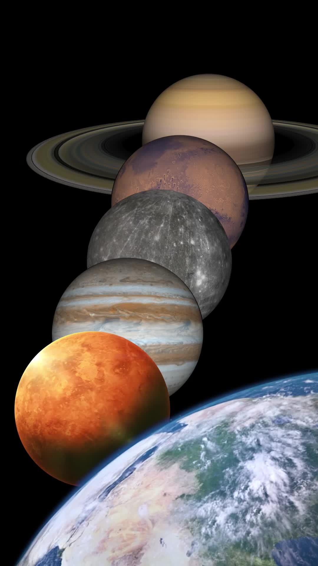 夜空将上演#金木水火土五星连珠 更有"水火相融"奇景,这么罕见的一幕