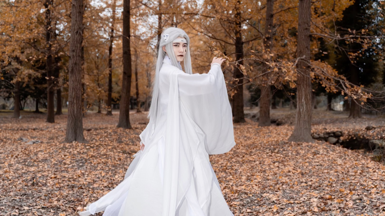 活动作品天官赐福cos大概是白无相