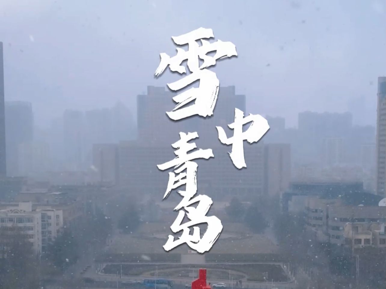 青岛下雪了!哔哩哔哩bilibili