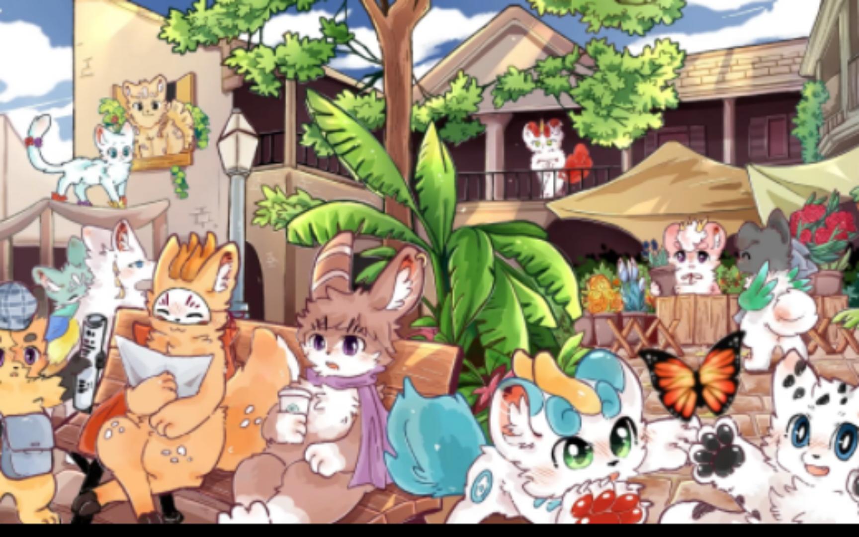 【有兽焉】五周年贺图_哔哩哔哩_bilibili