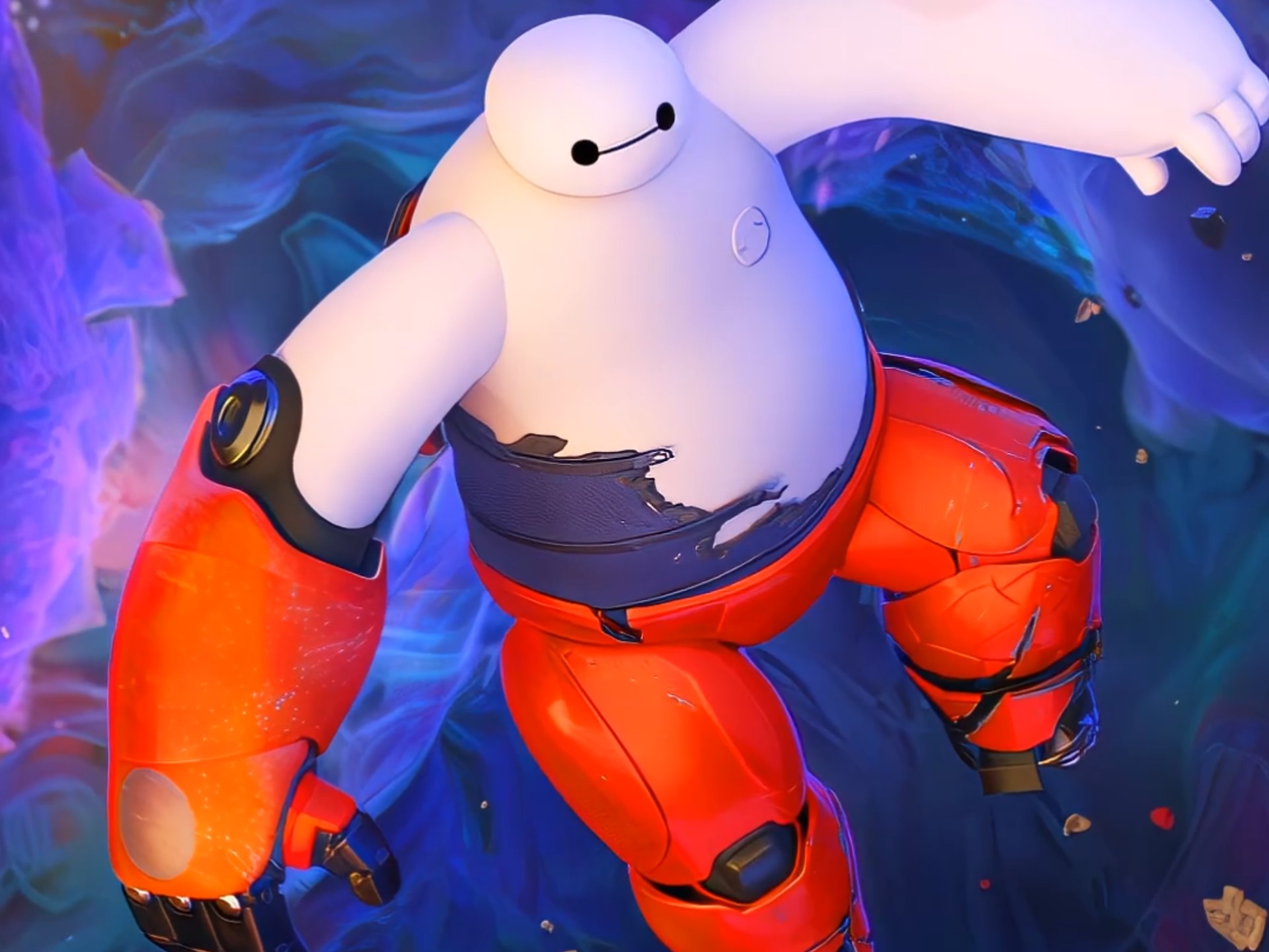 "小时候也曾幻想,拥有大白"#超能陆战队