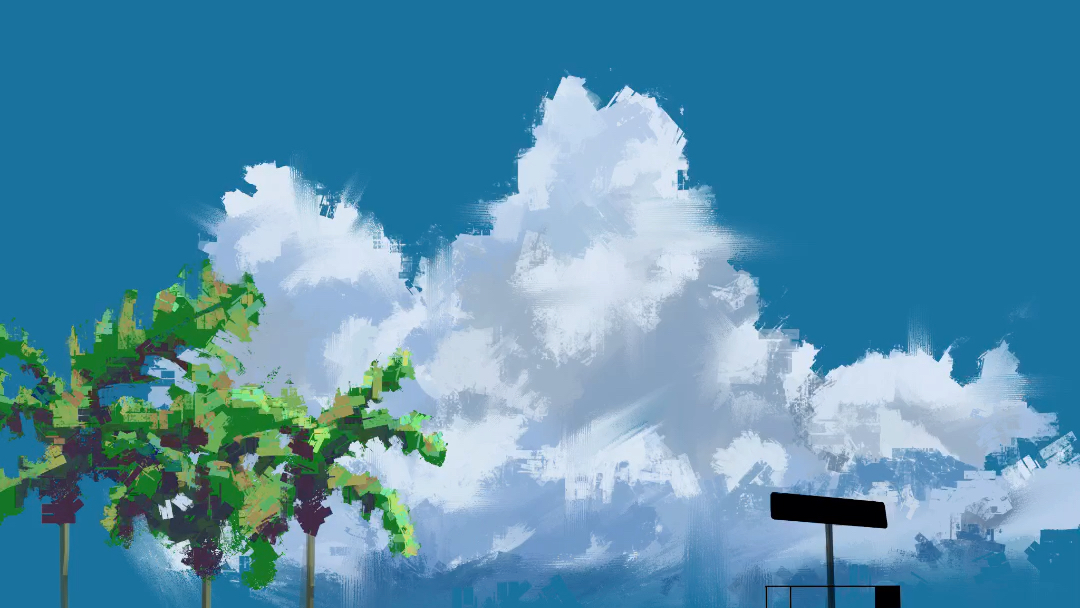 【procreate】超简单画一张壁纸!(自带笔刷)