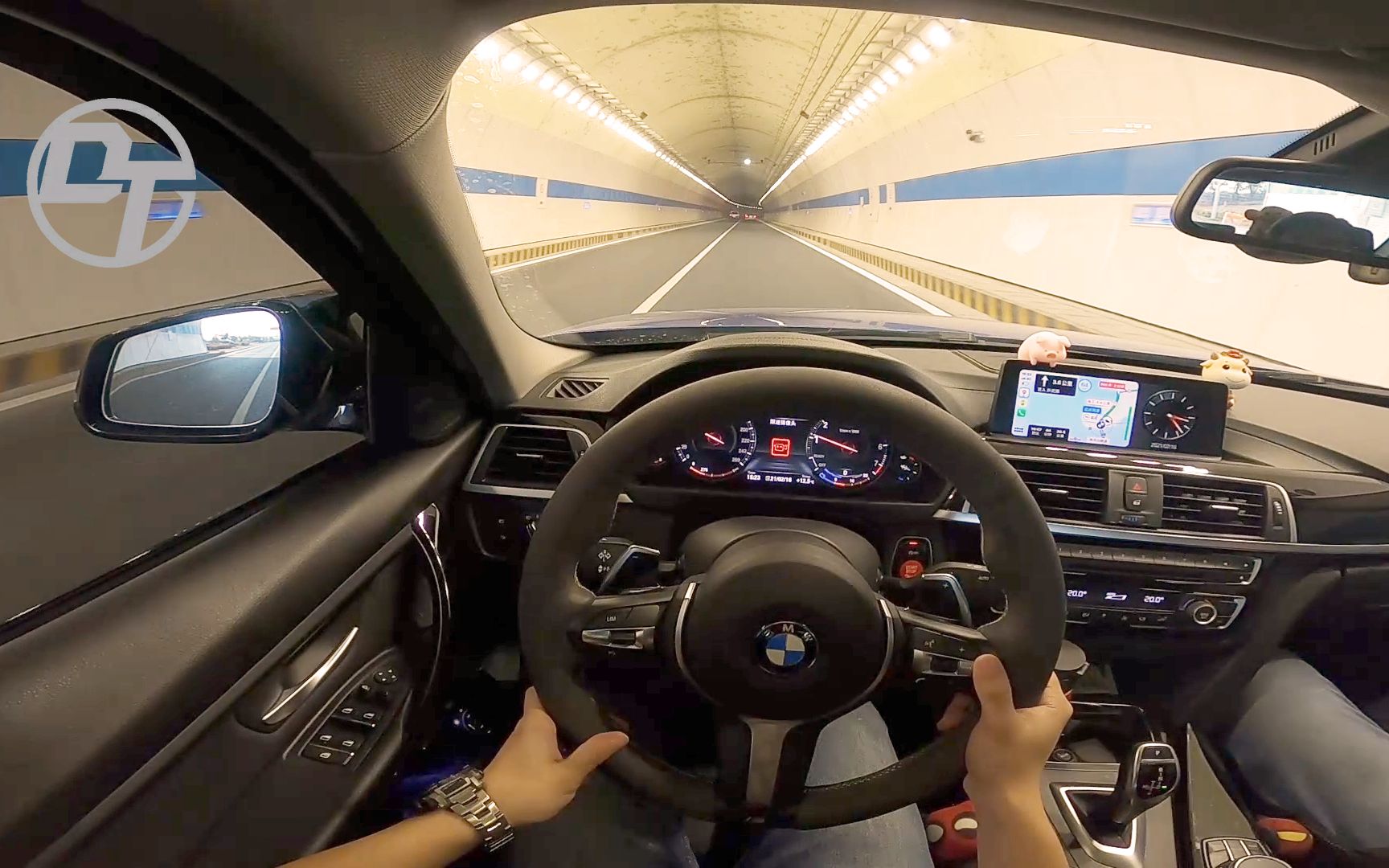 第一视角这才是真正的宝马3系体验过新款之后才知道f代宝马有多牛逼边